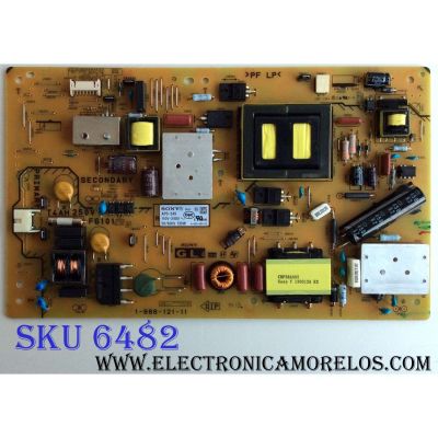 FUENTE DE PODER PARA TV SONY / NUMERO DE PARTE 147448711 / 1-474-487-11 / 1-888-121-11 / APS-349 / PANEL LSY400HM02-A02 / MODELO KDL-40R450A / KDL40R450A